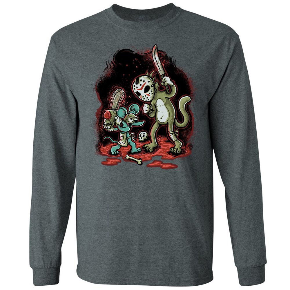 Long Sleeve T-Shirt - CNPG2ZFR - Dark Heather - 15