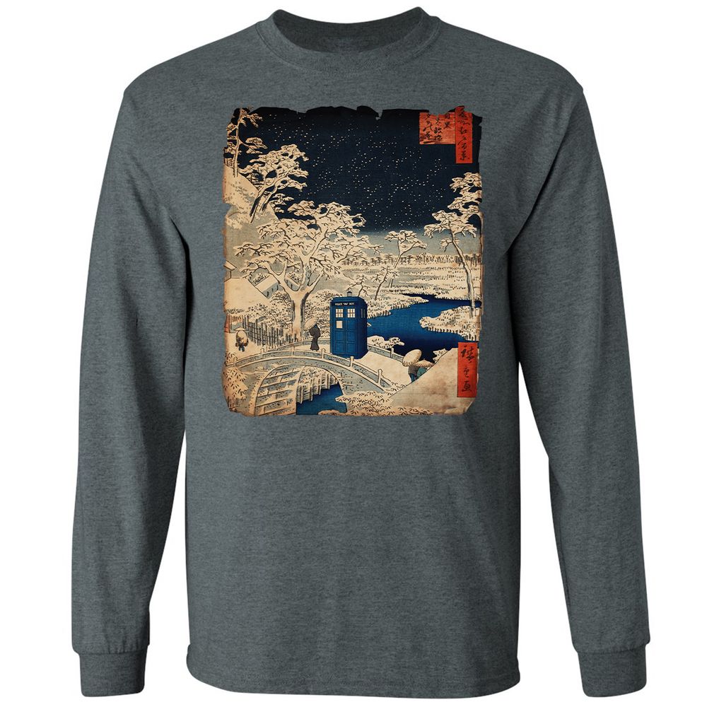 Long Sleeve T-Shirt - G4LP5BSZ - Dark Heather - 15