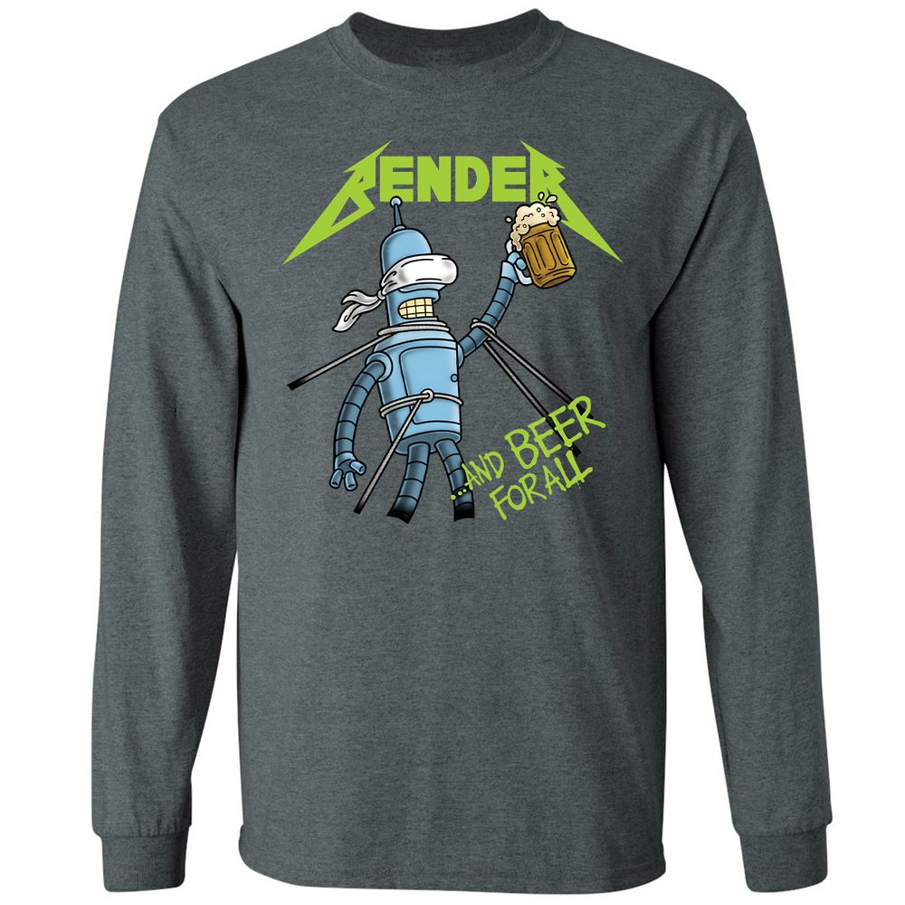 Long Sleeve T-Shirt - D4TDKMAJ - Dark Heather - 15