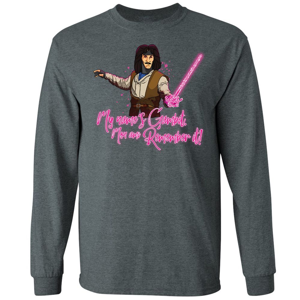 Long Sleeve T-Shirt - BQG8E9MS - Dark Heather - 15