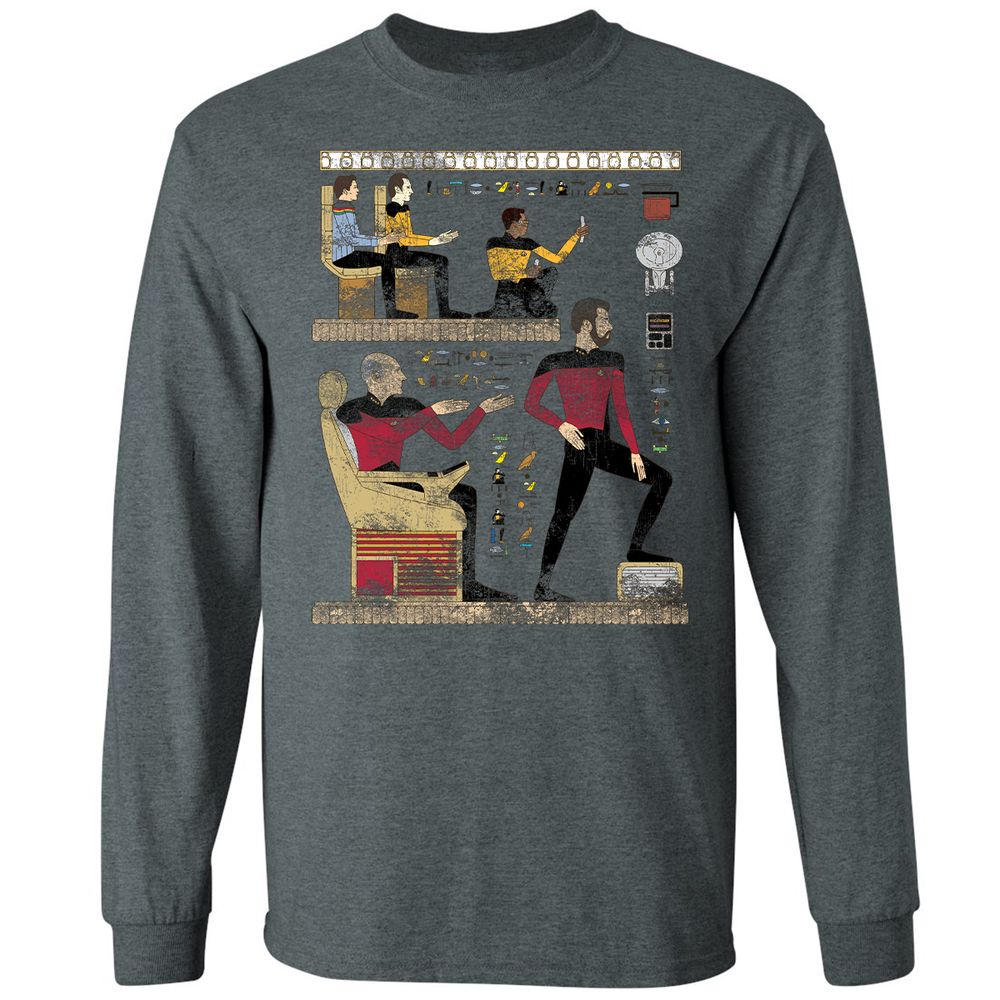 Long Sleeve T-Shirt - CT7ZJ1X4 - Dark Heather - 15