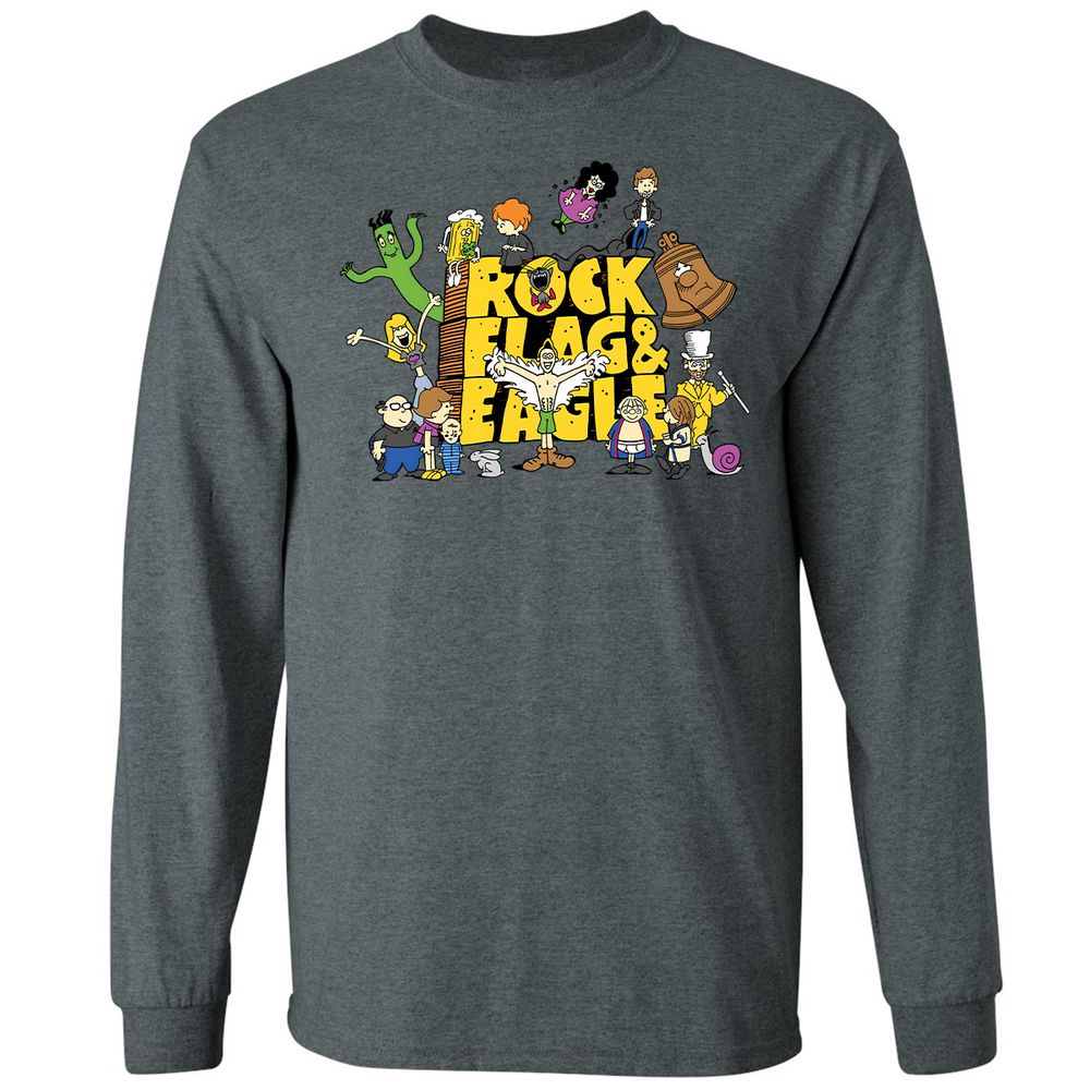 Long Sleeve T-Shirt - K9ANK3RR - Dark Heather - 15