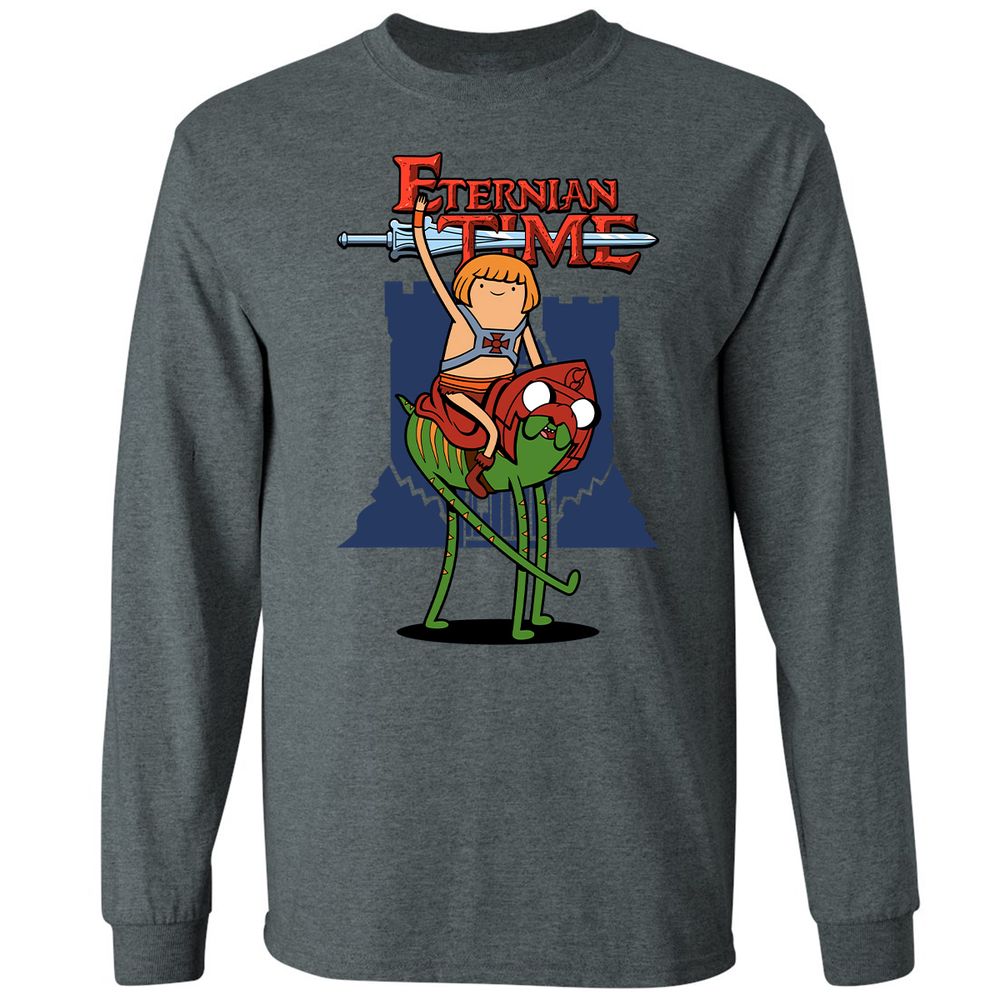 Long Sleeve T-Shirt - NRXGCQNH - Dark Heather - 15