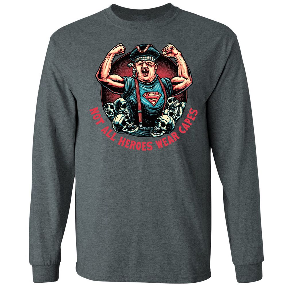 Long Sleeve T-Shirt - KZ3FJTHL - Dark Heather - 15