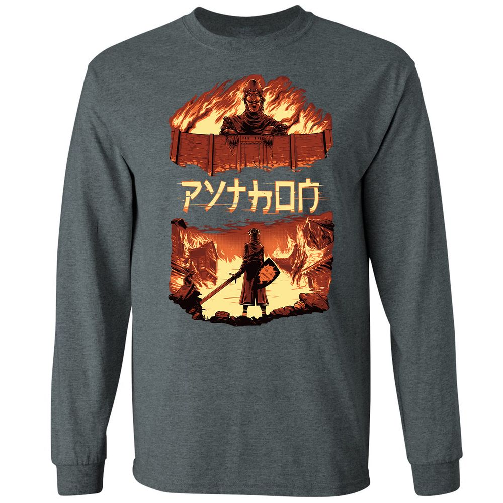 Long Sleeve T-Shirt - ZPXP1TNL - Dark Heather - 15