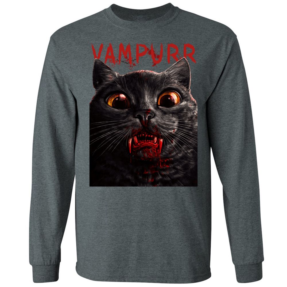 Long Sleeve T-Shirt - WAAS86FK - Dark Heather - 15