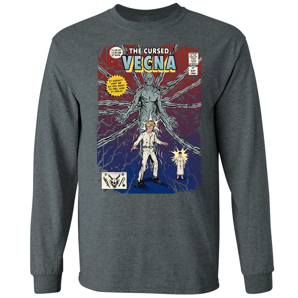Long Sleeve T-Shirt - 8EVU1SXJ - Dark Heather - 15