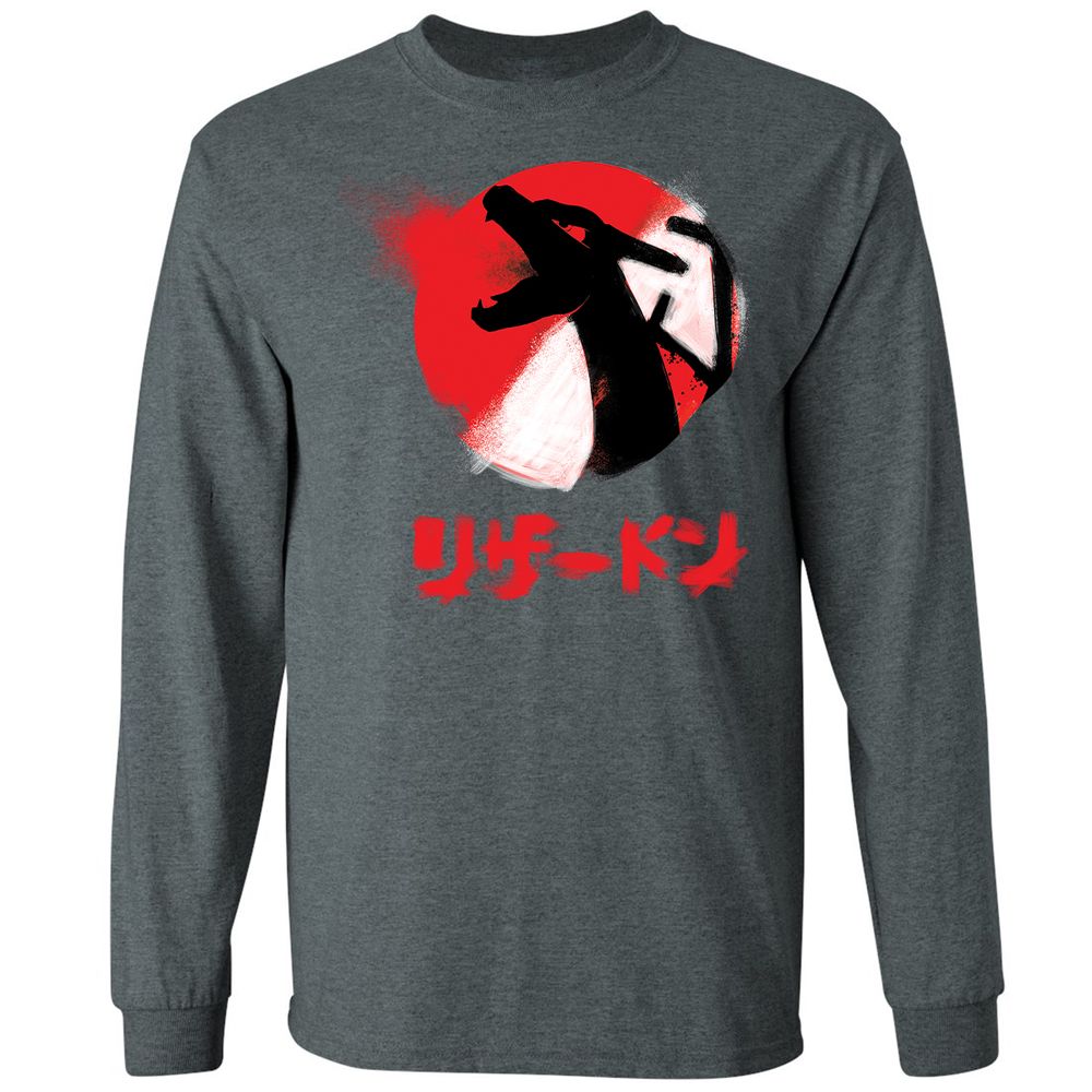 Long Sleeve T-Shirt - T7A8PYXM - Dark Heather - 15