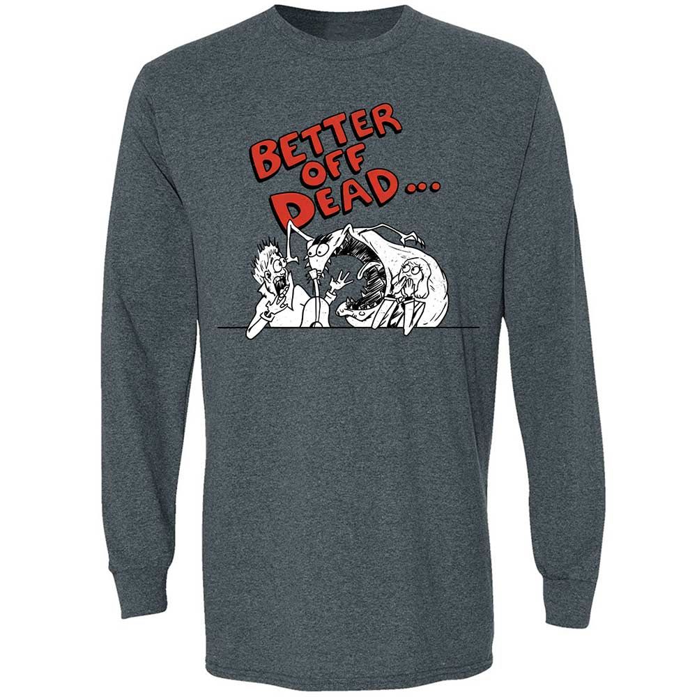 Long Sleeve T-Shirt - PBA7TKM7 - Dark Heather - 15