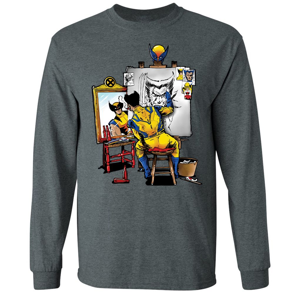 Long Sleeve T-Shirt - CYDXTDPL - Dark Heather - 15