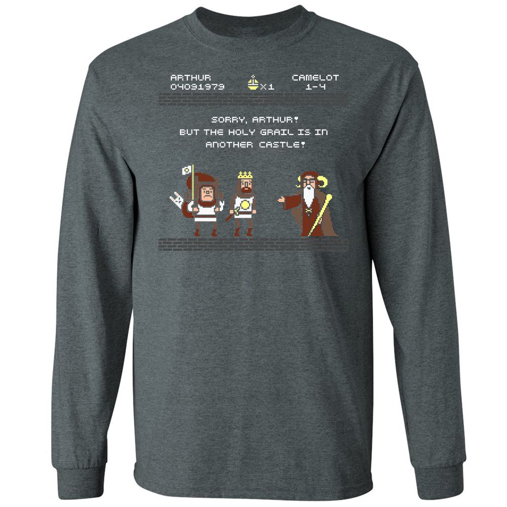 Long Sleeve T-Shirt - ULLJTUZ1 - Dark Heather - 15