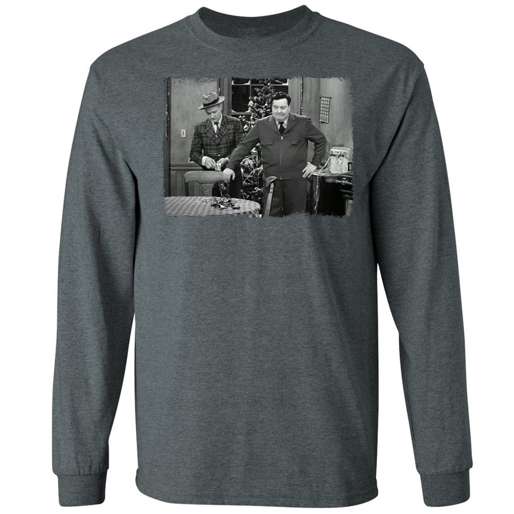 Long Sleeve T-Shirt - MAEMYNLL - Dark Heather - 15