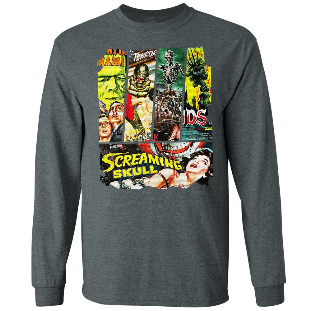 Long Sleeve T-Shirt - F1BWKCTL - Dark Heather - 15