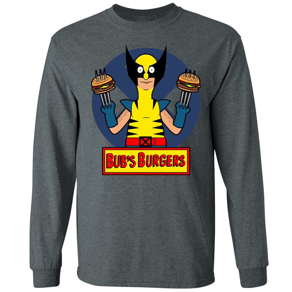 Long Sleeve T-Shirt - 7FP9L5GE - Dark Heather - 15