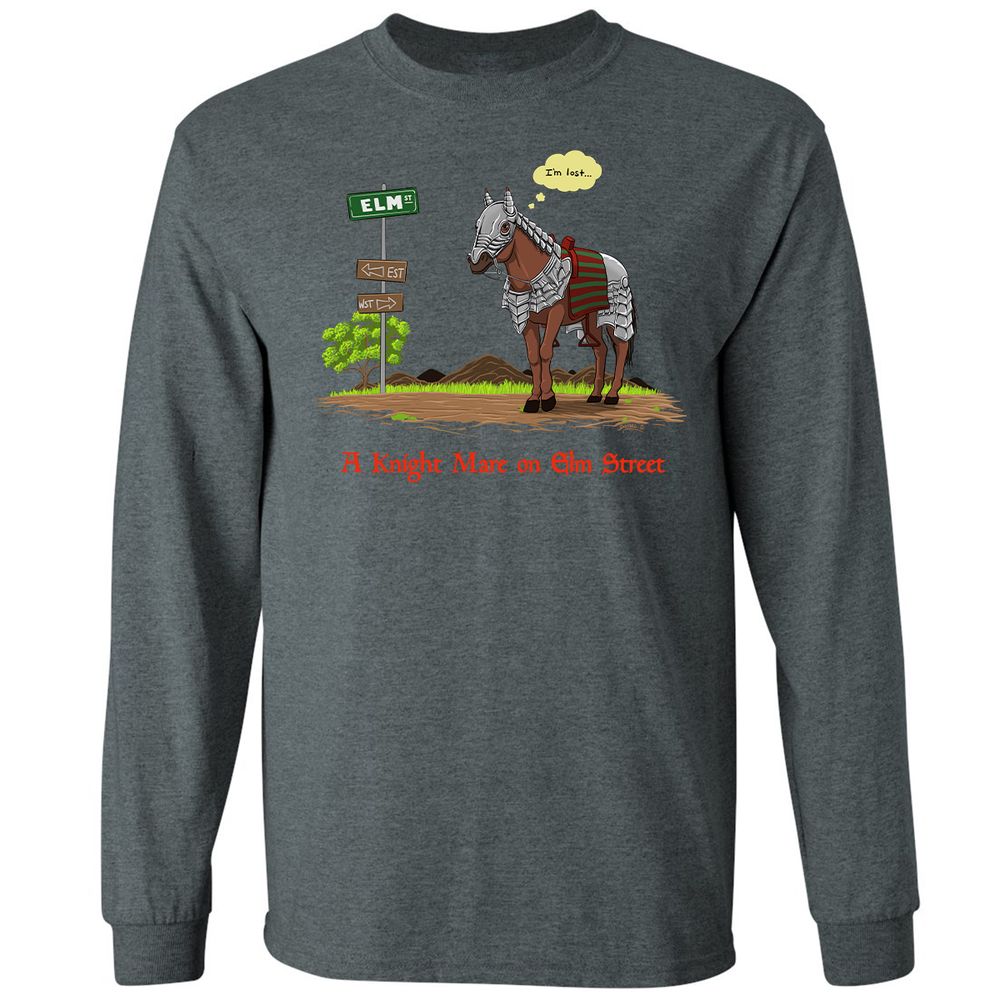 Long Sleeve T-Shirt - ZKMQQMWW - Dark Heather - 15