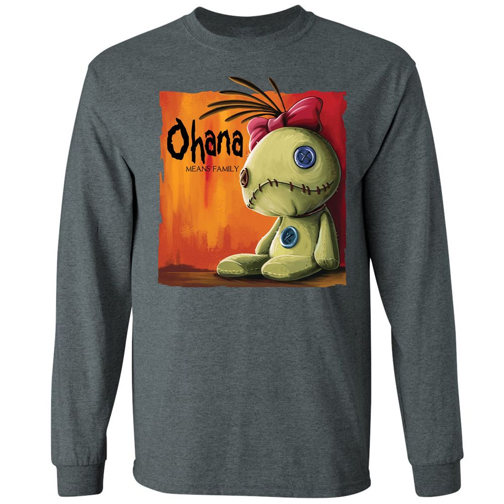 Long Sleeve T-Shirt - J7UUGSV3 - Dark Heather - 15