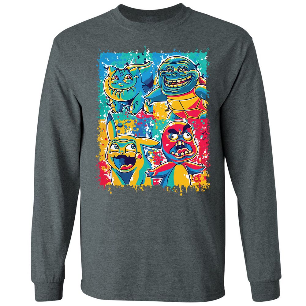 Long Sleeve T-Shirt - PGAH3C36 - Dark Heather - 15