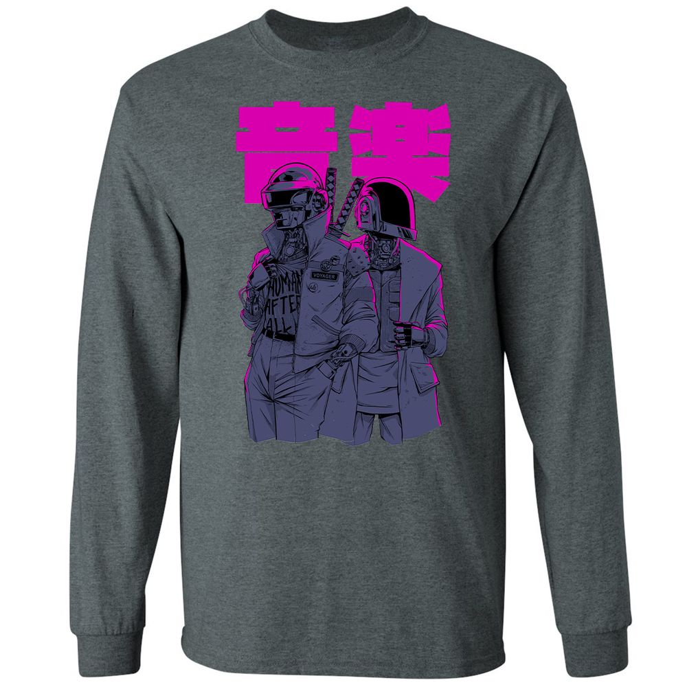 Long Sleeve T-Shirt - 4HSVJVN9 - Dark Heather - 15