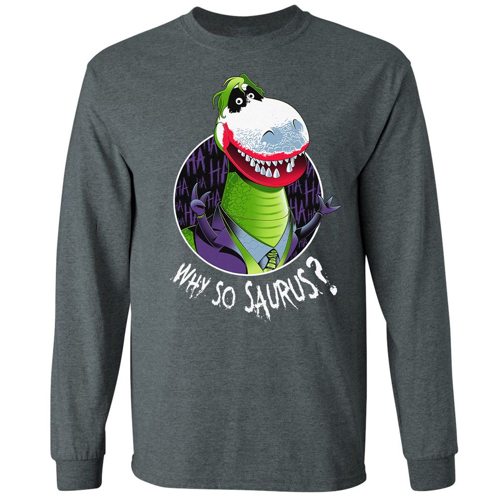 Long Sleeve T-Shirt - CXE2D8UY - Dark Heather - 15