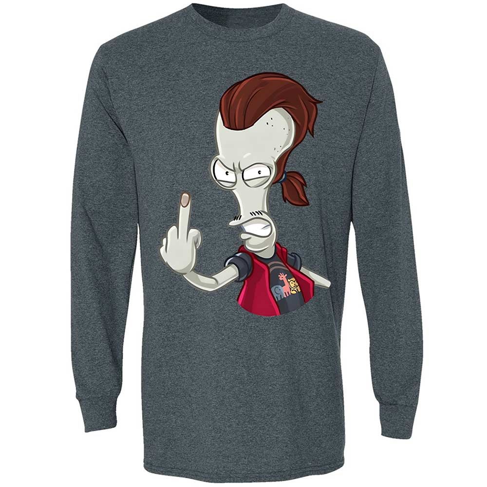 Long Sleeve T-Shirt - WMJ21X1M - Dark Heather - 15