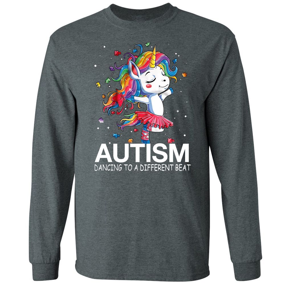Long Sleeve T-Shirt - 2C5VN3EC - Dark Heather - 15