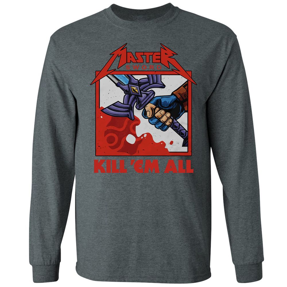 Long Sleeve T-Shirt - ABVFSN4Y - Dark Heather - 15