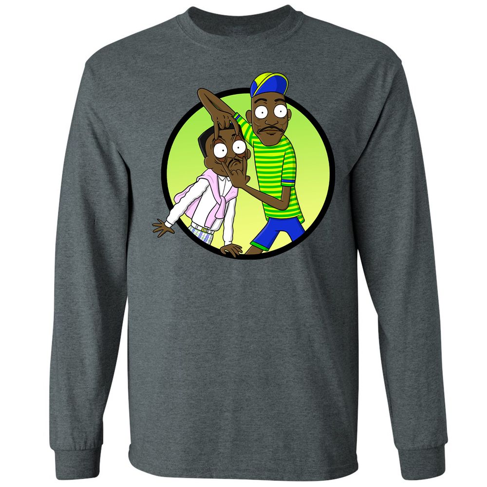 Long Sleeve T-Shirt - AG4RTZLU - Dark Heather - 15