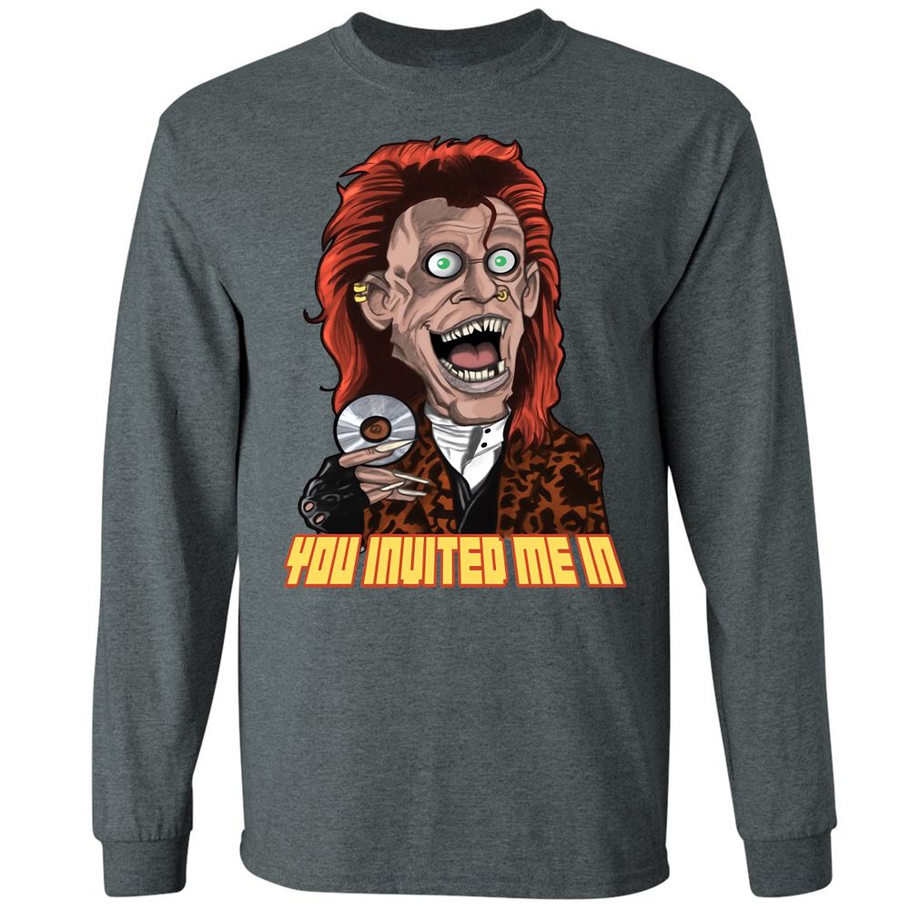 Long Sleeve T-Shirt - X9B12Q48 - Dark Heather - 15