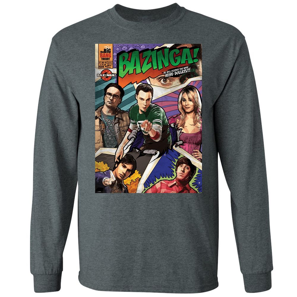 Long Sleeve T-Shirt - S3CBC62E - Dark Heather - 15