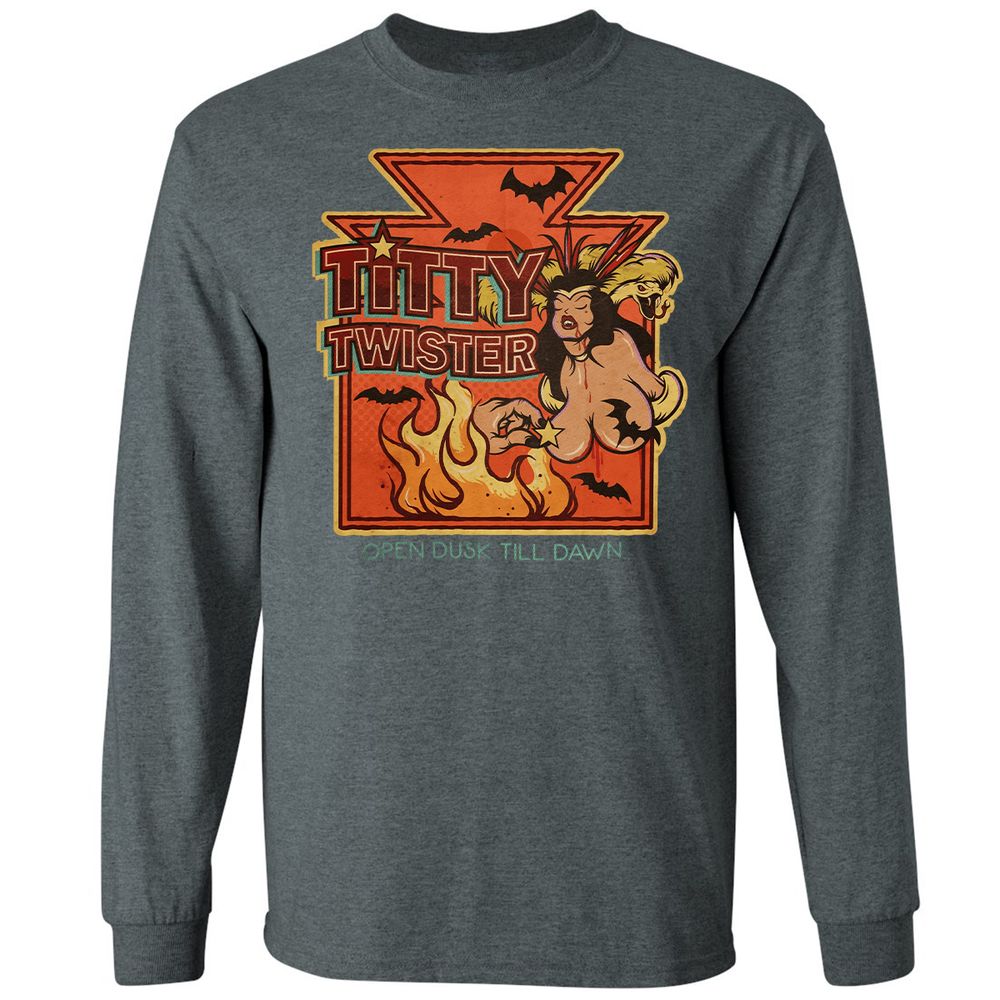 Long Sleeve T-Shirt - 712DV3RG - Dark Heather - 15