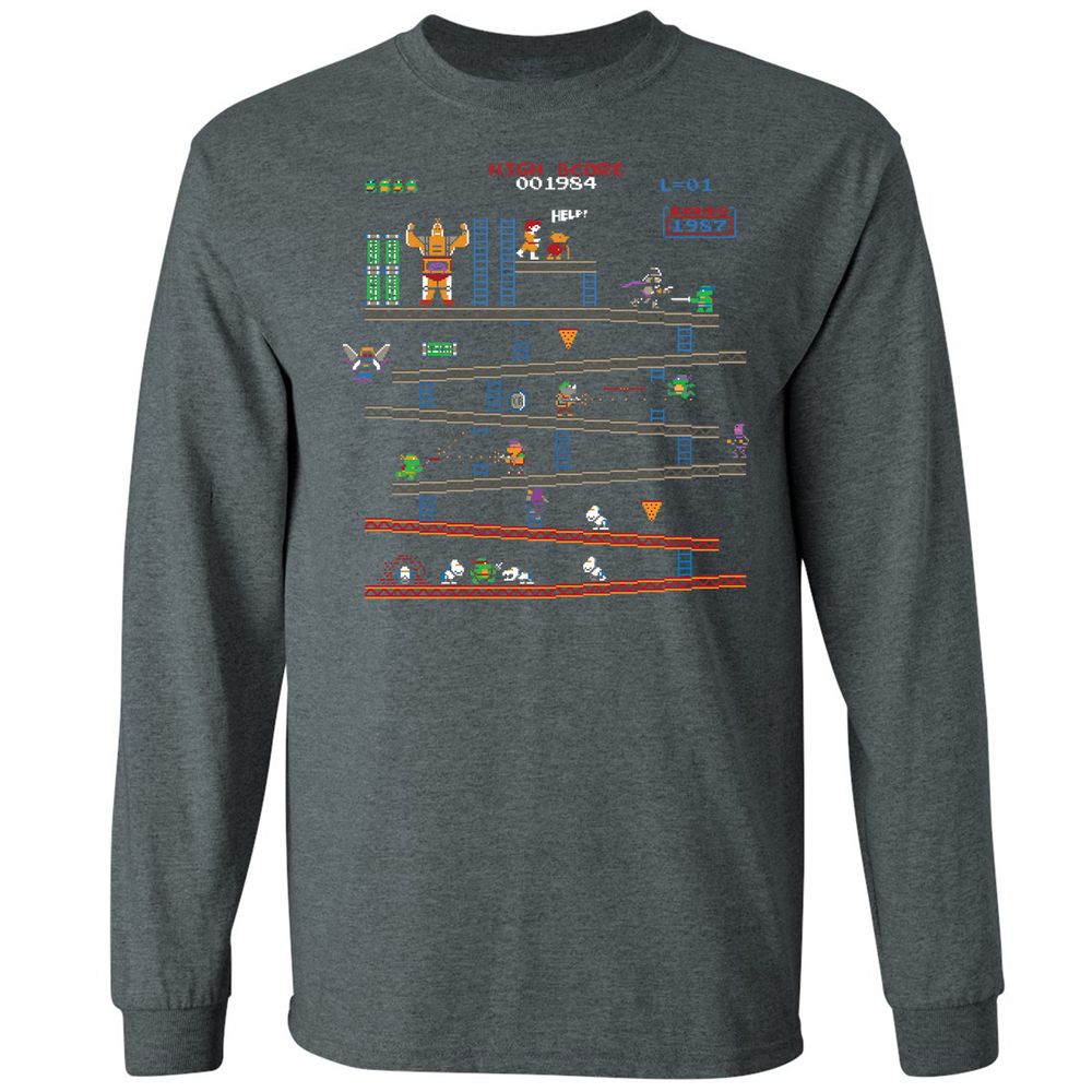 Long Sleeve T-Shirt - JN7Z9AUW - Dark Heather - 15