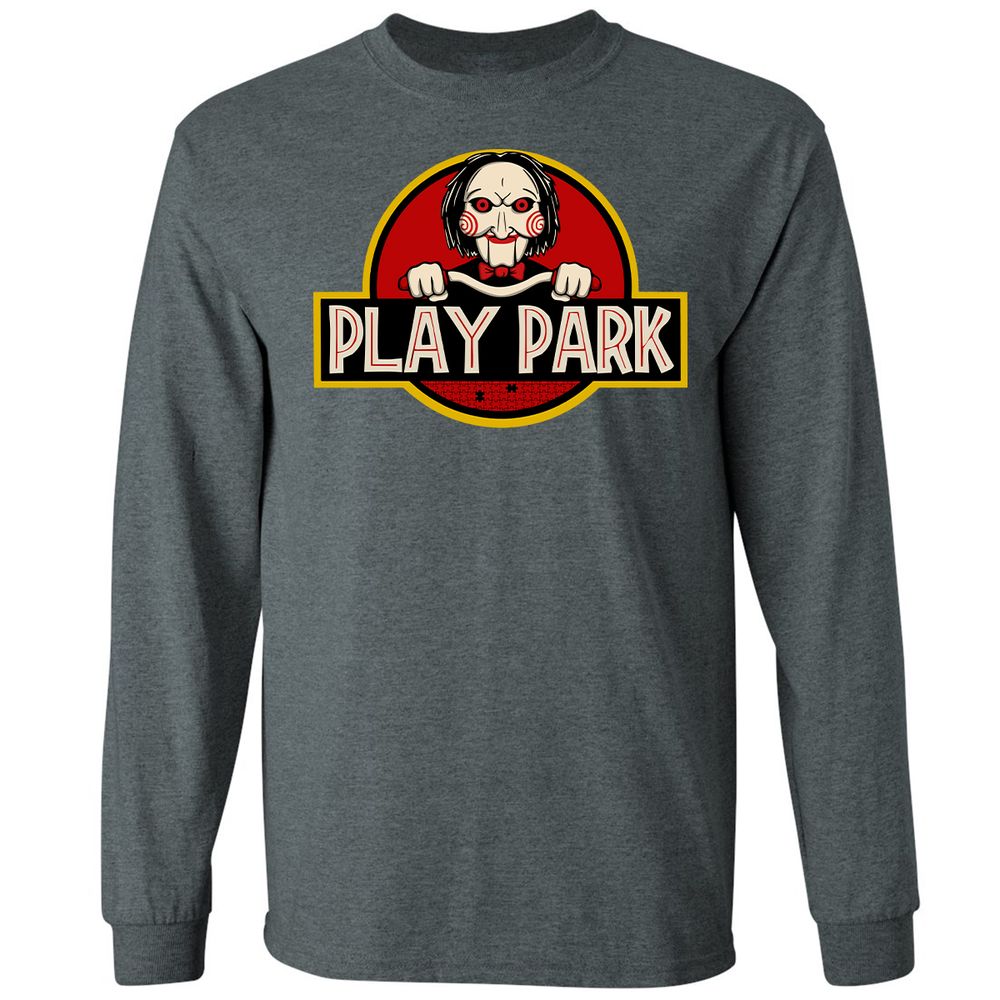 Long Sleeve T-Shirt - 8JNEQBTD - Dark Heather - 15