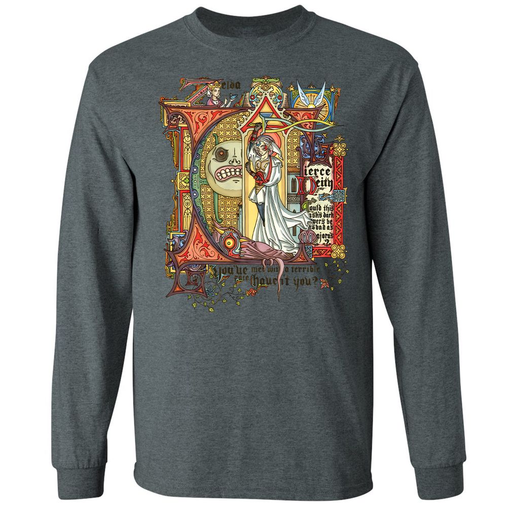 Long Sleeve T-Shirt - E2JKWK4C - Dark Heather - 15