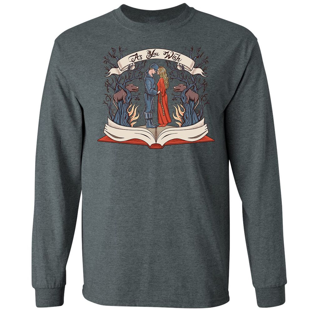 Long Sleeve T-Shirt - LCN8BFZ4 - Dark Heather - 15