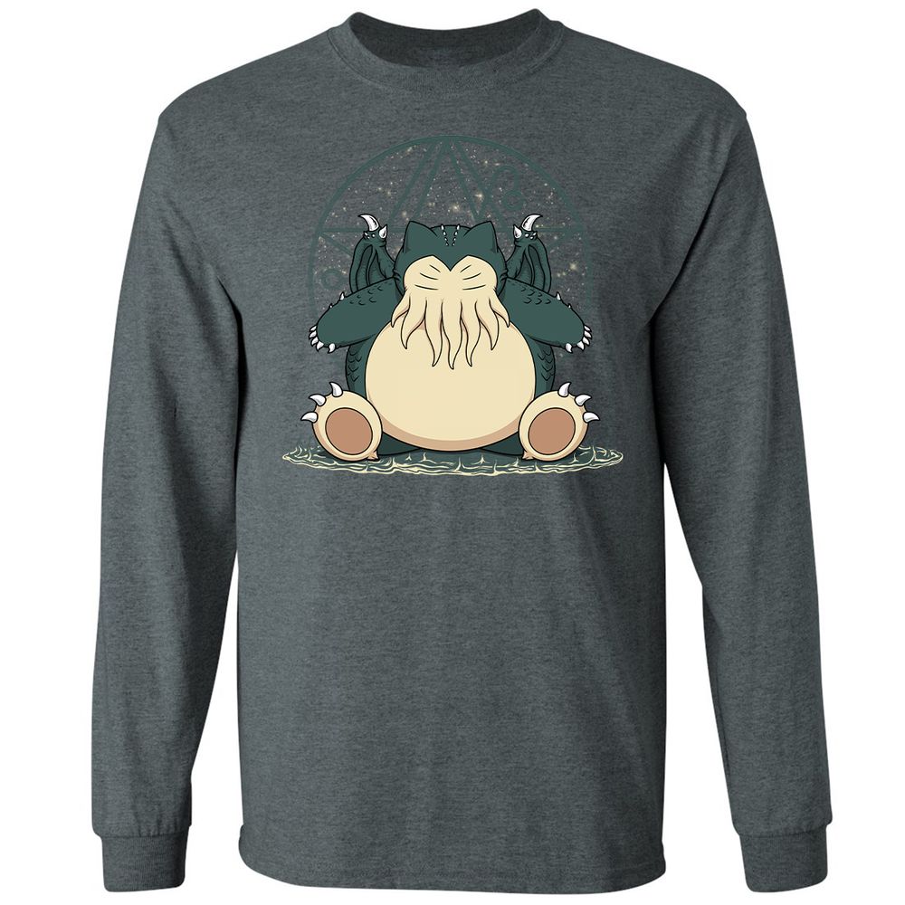 Long Sleeve T-Shirt - KTJYXRQ3 - Dark Heather - 15