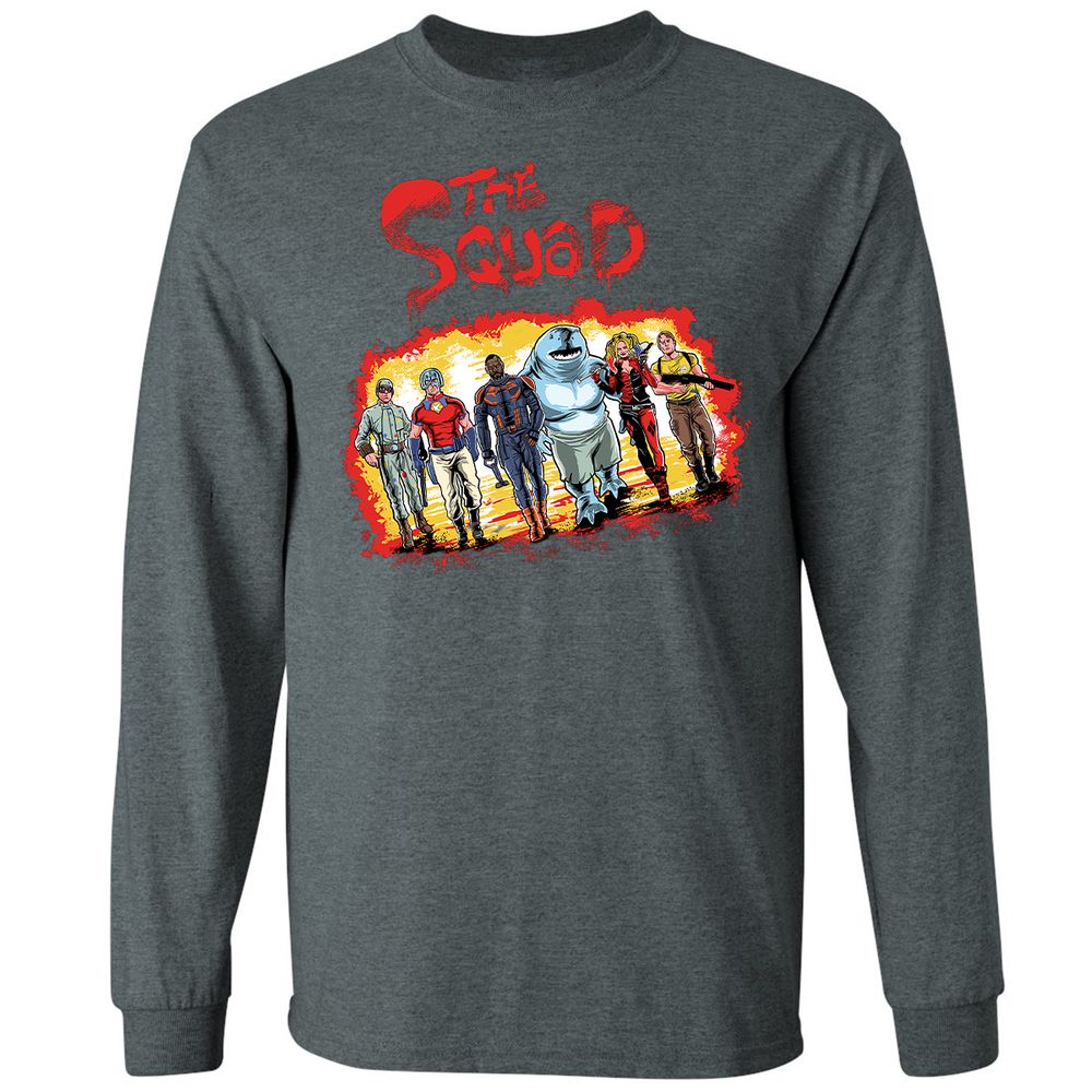 Long Sleeve T-Shirt - CKQFLPCE - Dark Heather - 15