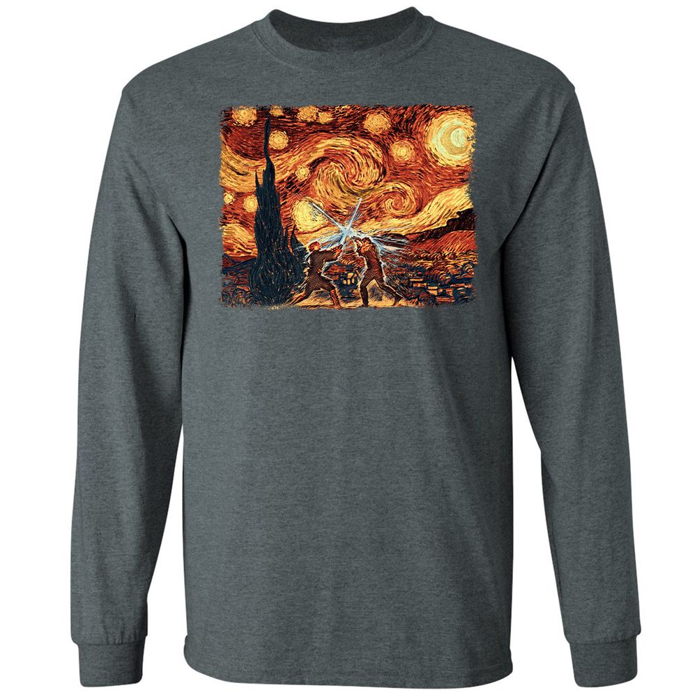 Long Sleeve T-Shirt - AEUY4QYJ - Dark Heather - 15