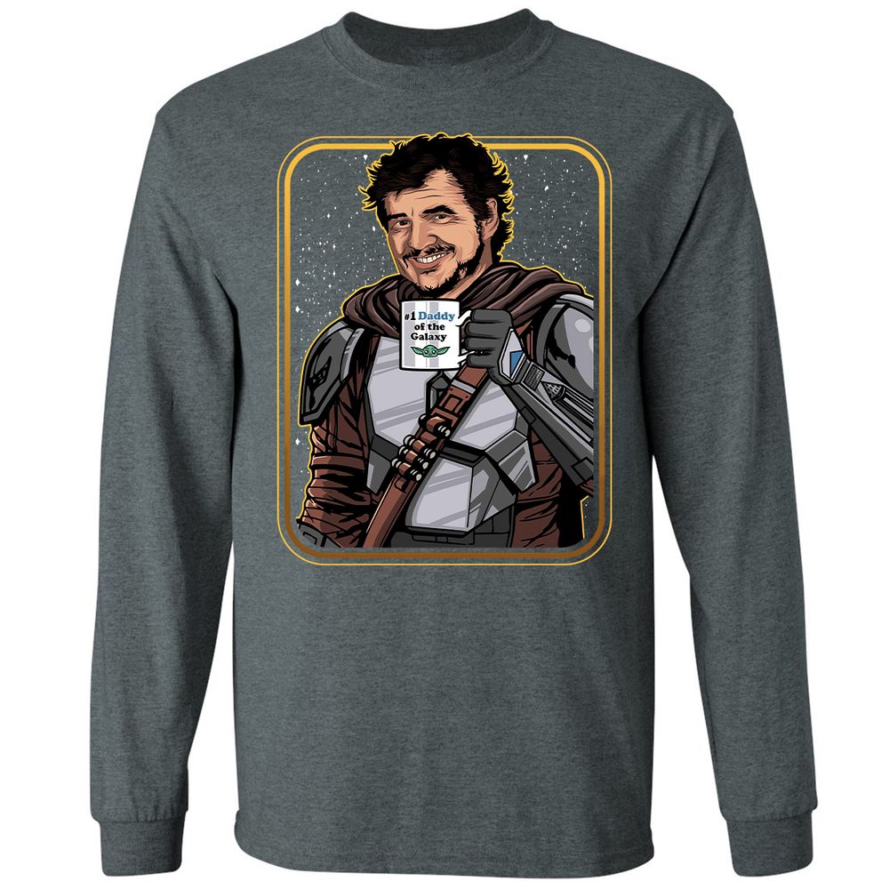 Long Sleeve T-Shirt - B5B3GQJW - Dark Heather - 15