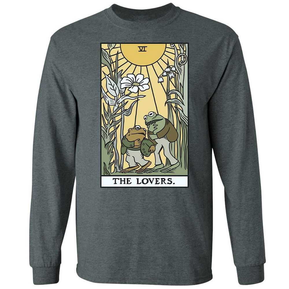 Long Sleeve T-Shirt - DQ73HGAA - Dark Heather - 15