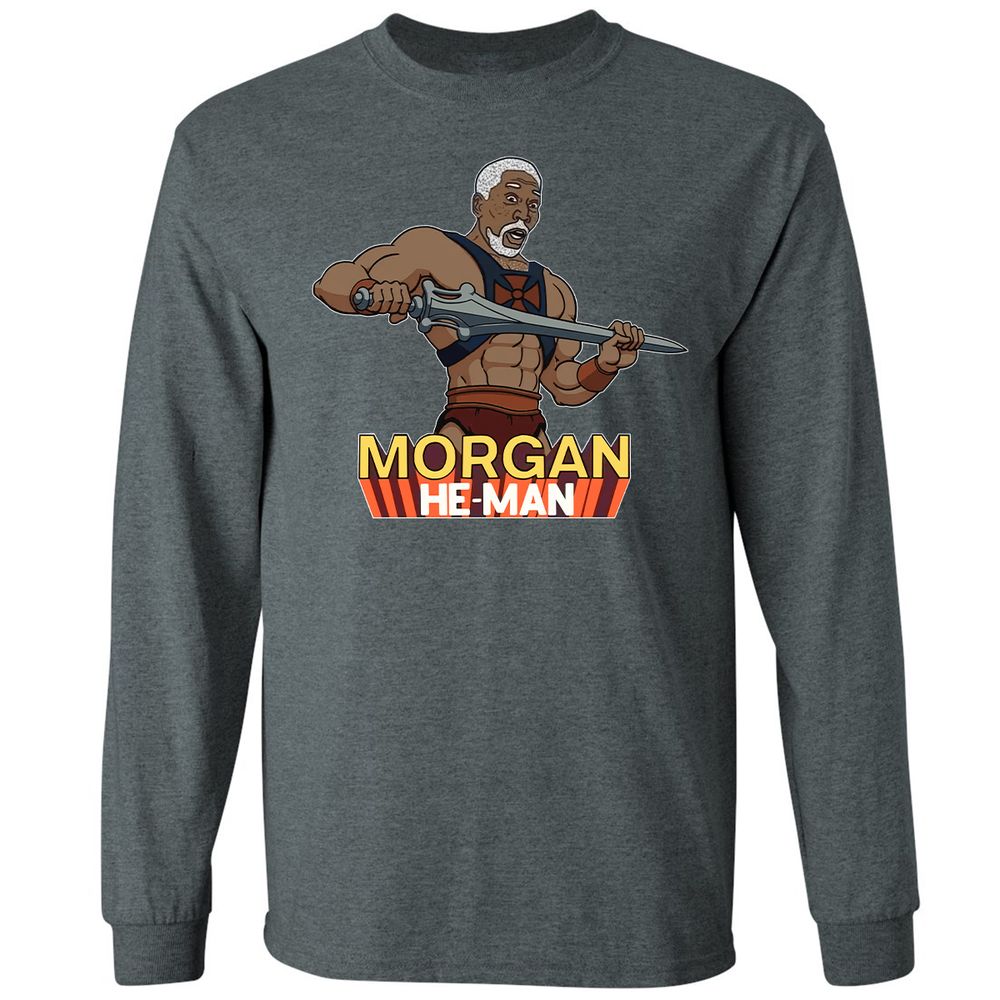 Long Sleeve T-Shirt - YXSGZR9C - Dark Heather - 15