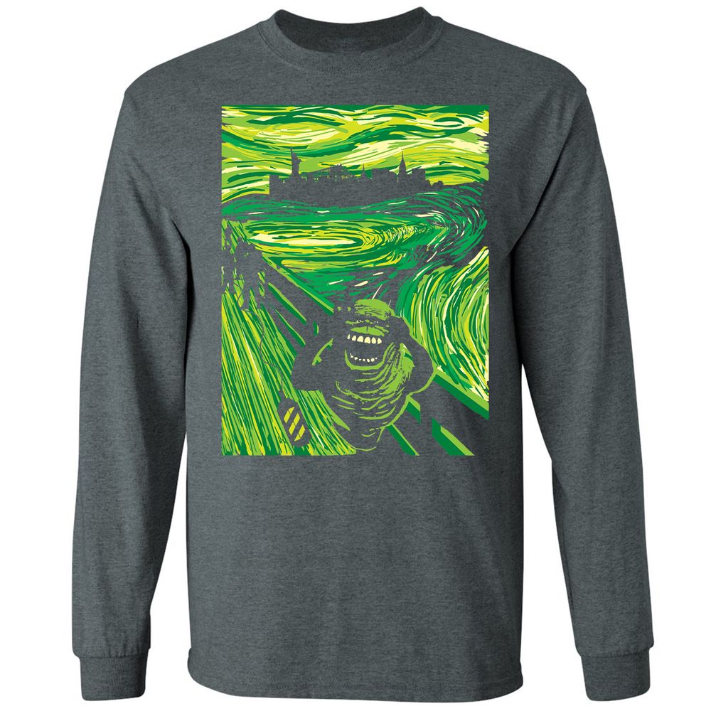 Long Sleeve T-Shirt - T4E61LLH - Dark Heather - 15