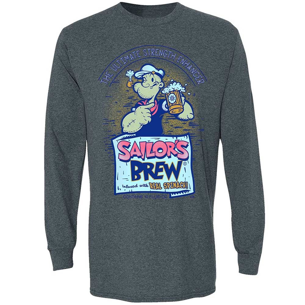 Long Sleeve T-Shirt - XQRSCW7R - Dark Heather - 15