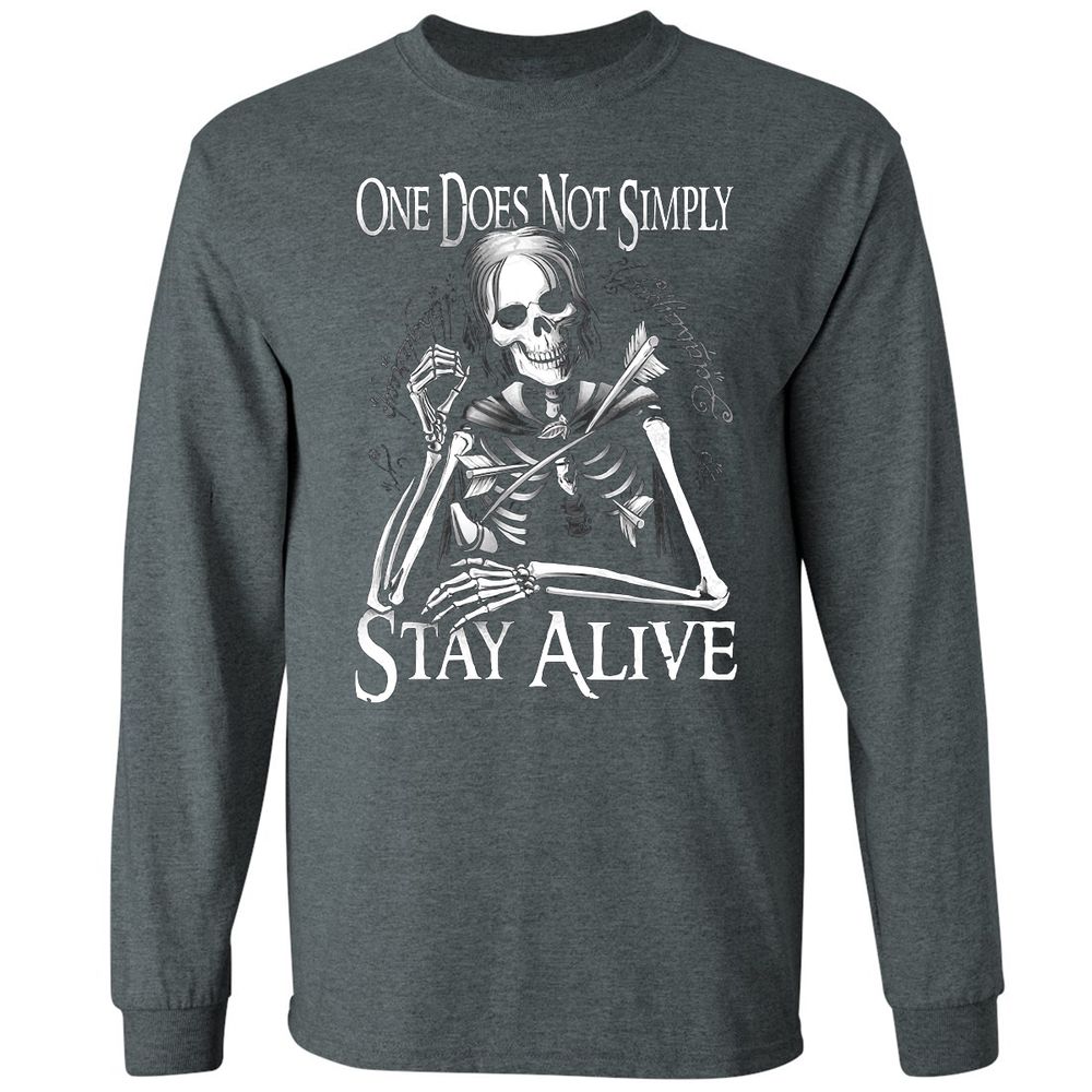 Long Sleeve T-Shirt - MC5M5FFZ - Dark Heather - 15