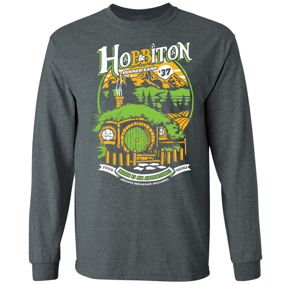 Long Sleeve T-Shirt - H3ML9L93 - Dark Heather - 15