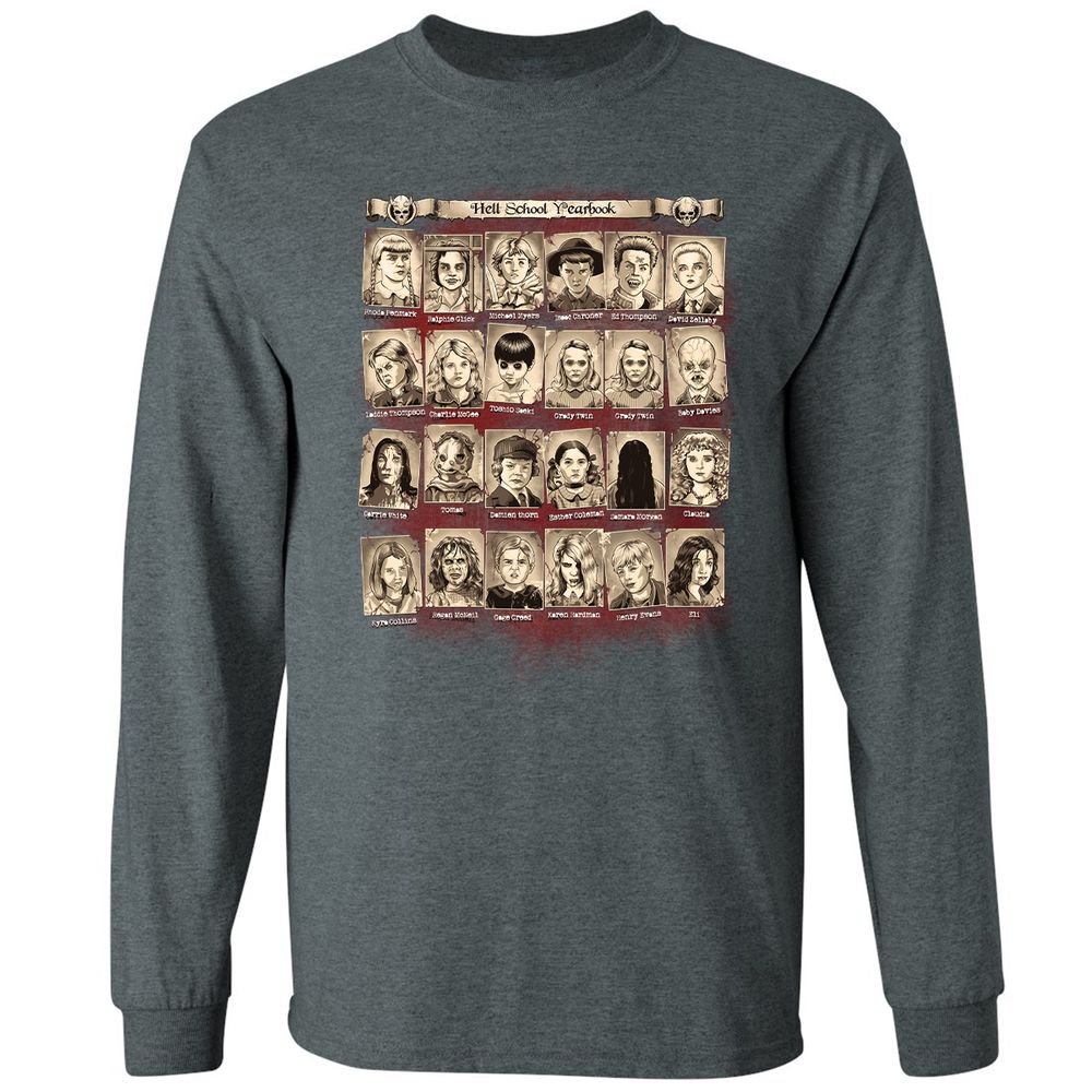 Long Sleeve T-Shirt - EU75B9UR - Dark Heather - 15