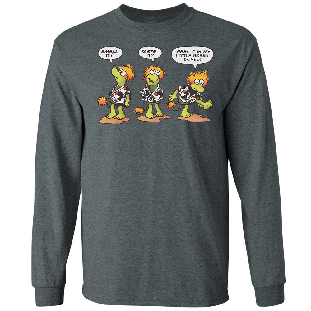Long Sleeve T-Shirt - 93KX2U9J - Dark Heather - 15