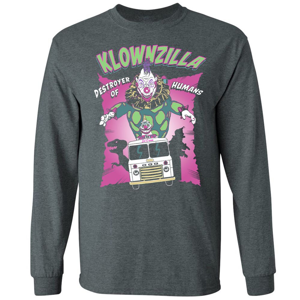 Long Sleeve T-Shirt - QHE1CD8G - Dark Heather - 15