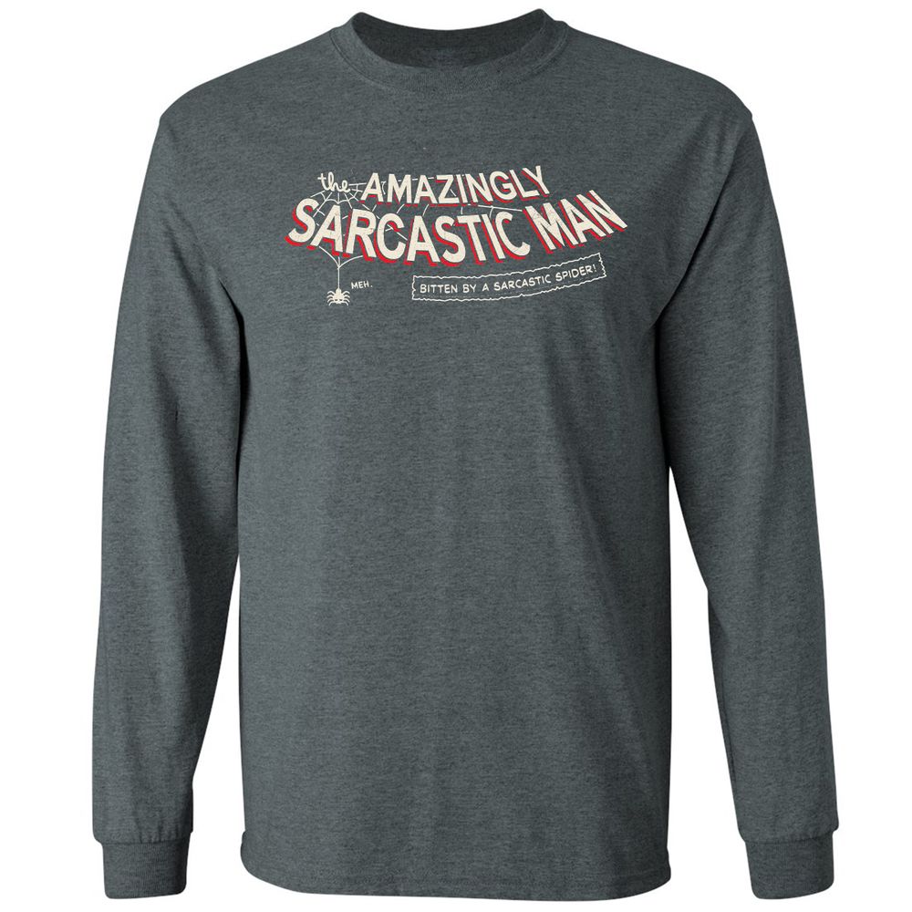 Long Sleeve T-Shirt - Q3F5K5HH - Dark Heather - 15