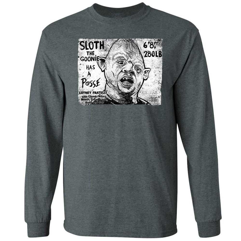 Long Sleeve T-Shirt - 1J9UDHML - Dark Heather - 15