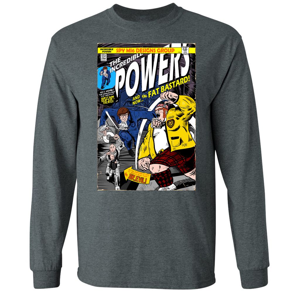 Long Sleeve T-Shirt - 7RCFBWSY - Dark Heather - 15